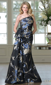 Rina Multi-Sequin Formal Gown