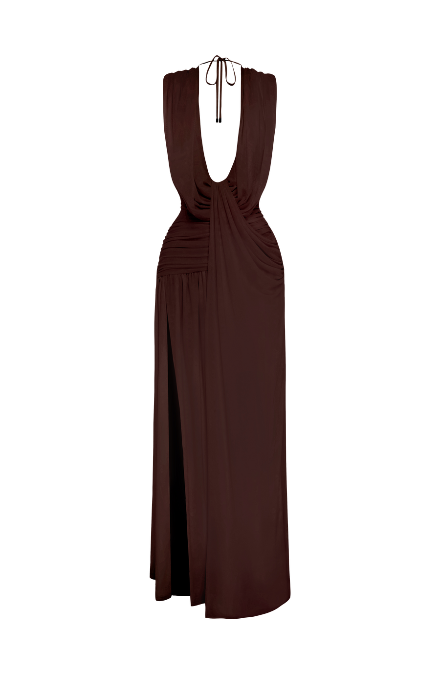 Camila Gown – Plum Brown