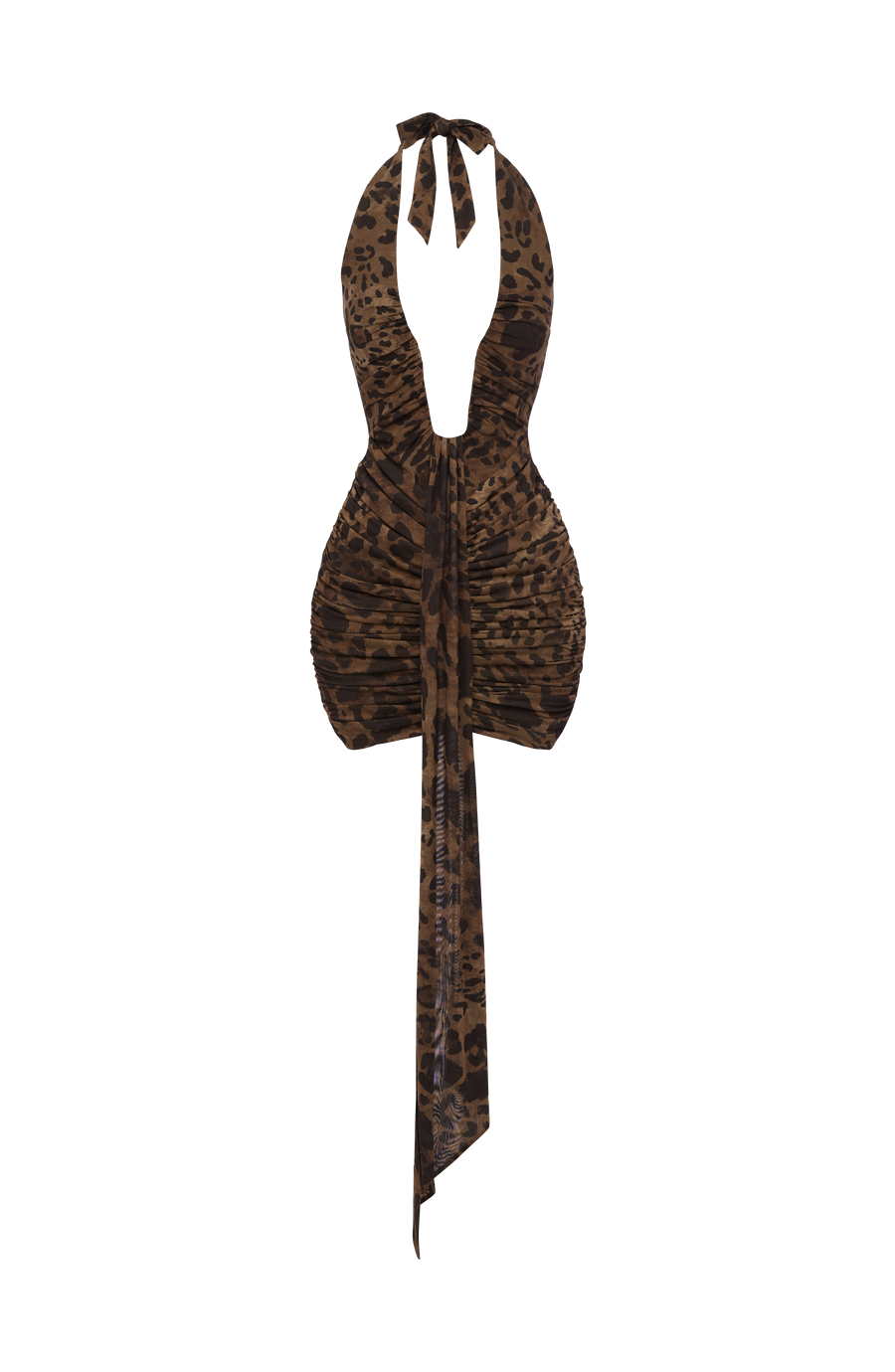 Leslie Mini Dress – Leopard Print