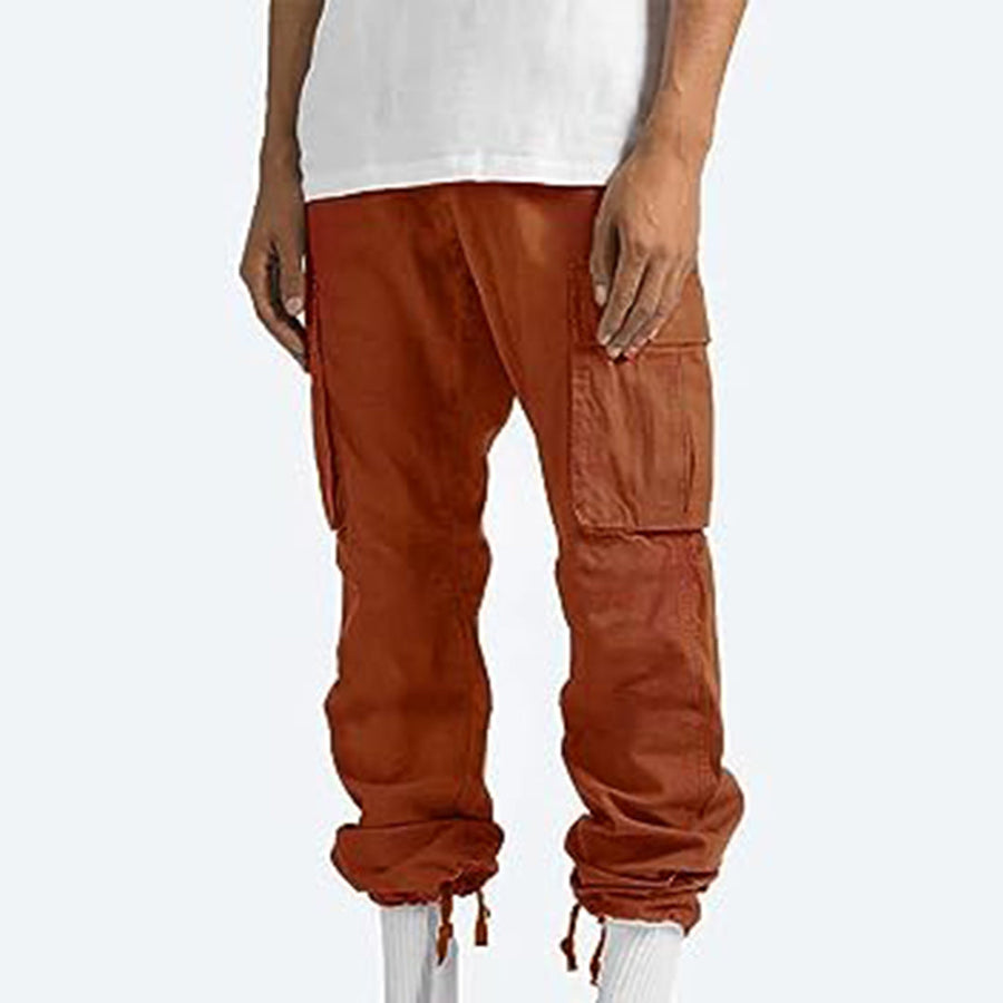 Richard | Men's Relaxed Multi Pocket Cargo Trousers