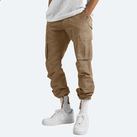 Richard | Men's Relaxed Multi Pocket Cargo Trousers