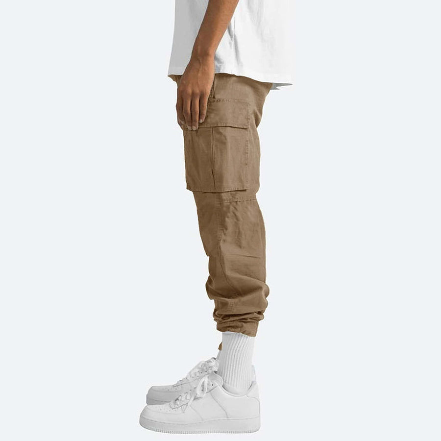 Richard | Men's Relaxed Multi Pocket Cargo Trousers