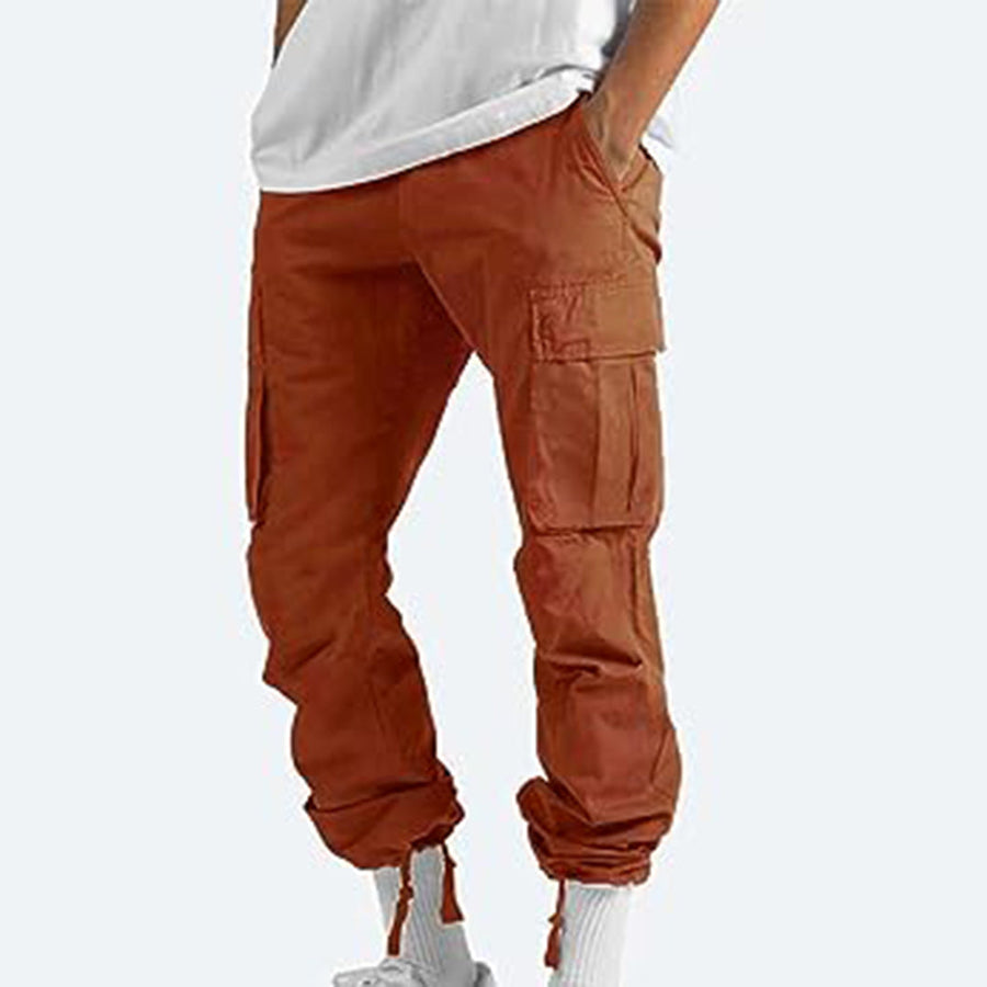 Richard | Men's Relaxed Multi Pocket Cargo Trousers