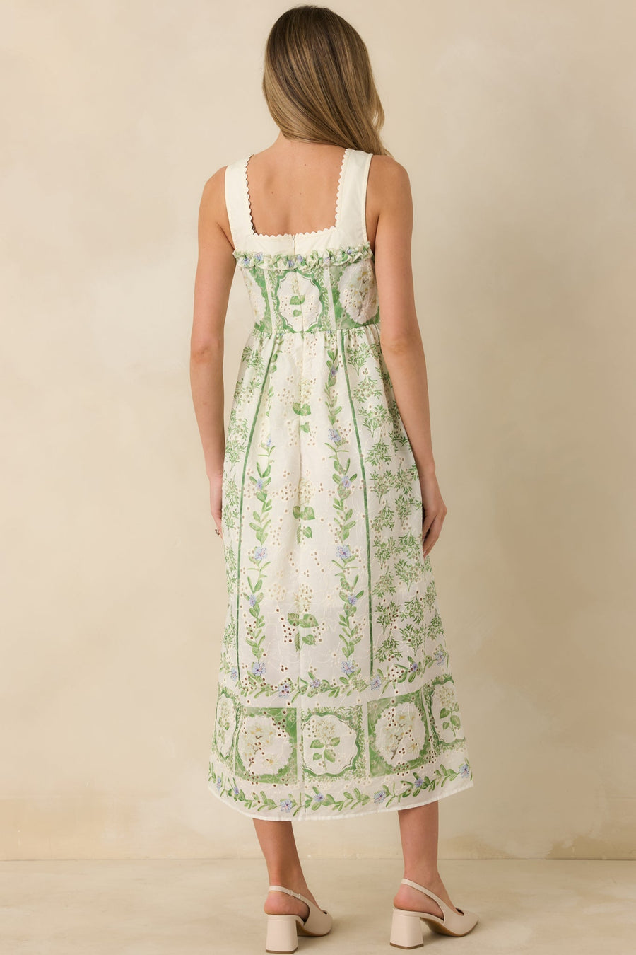 Evangeline Eyelet Maxi Dress