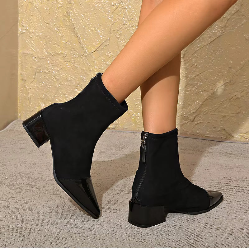 Magdalena | Women's Fall Block Heel Ankle Boots