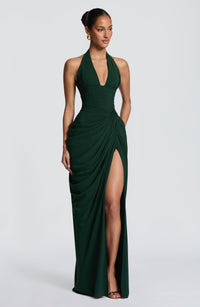 Elise Maxi Dress – Emerald
