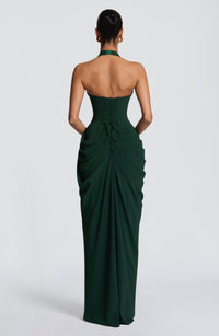 Elise Maxi Dress – Emerald