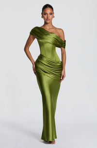 Ilse Maxi Dress – Olive