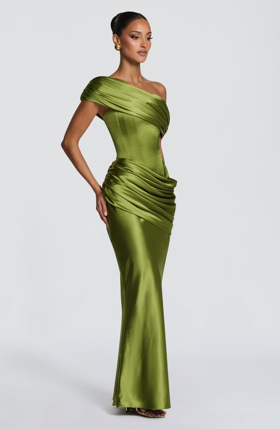 Ilse Maxi Dress – Olive