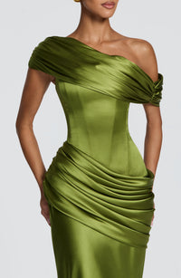 Ilse Maxi Dress – Olive