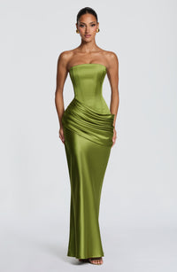 Ilse Maxi Dress – Olive