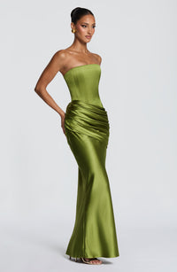 Ilse Maxi Dress – Olive