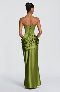 Ilse Maxi Dress – Olive