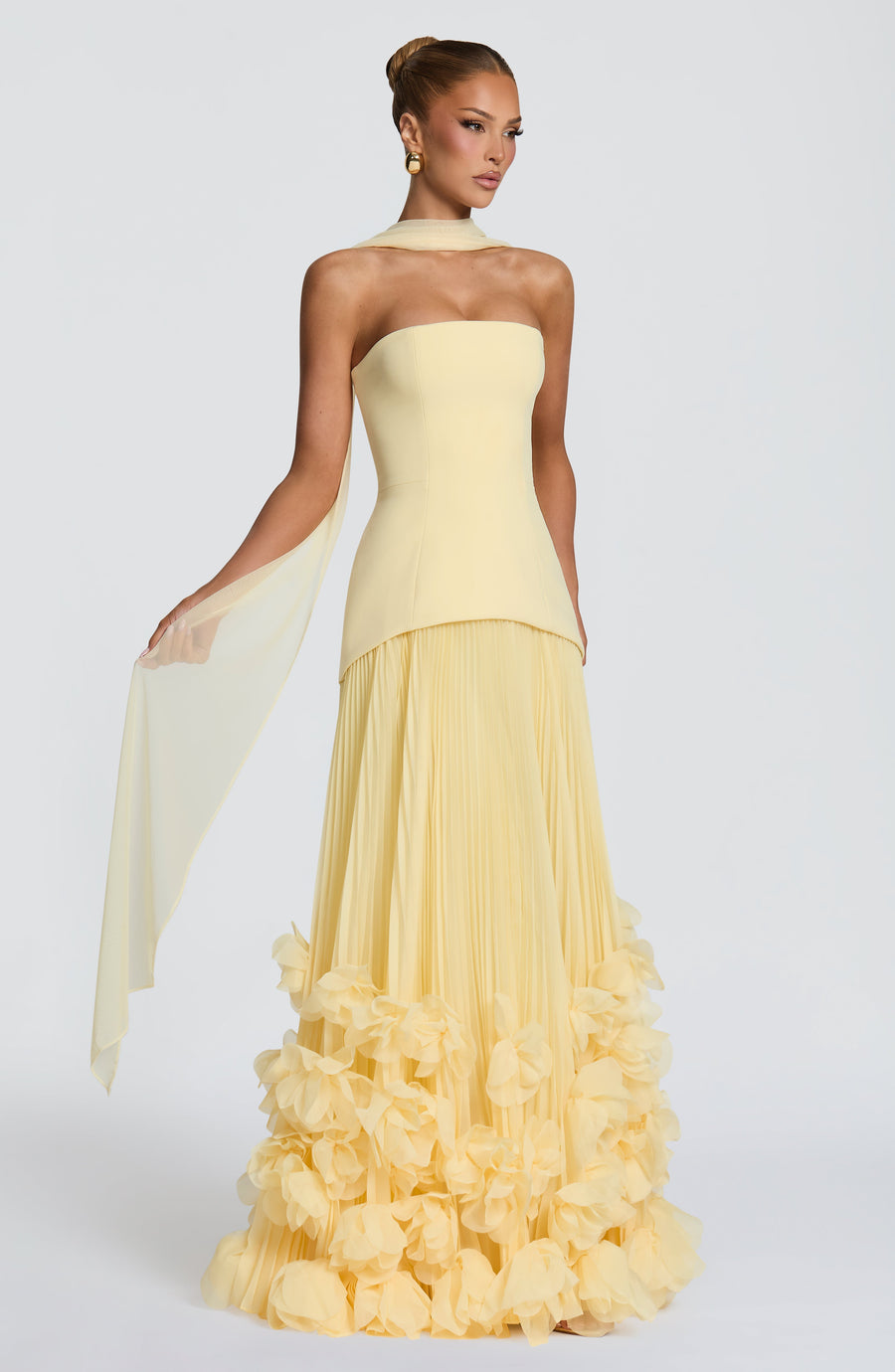 Dagny Gown – Lemon