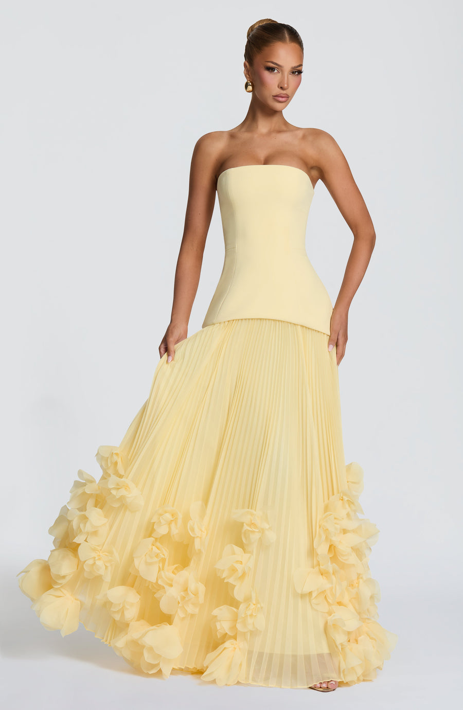 Dagny Gown – Lemon