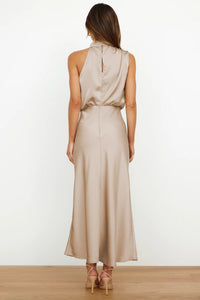 Claudia | Women's Chic Halter Evening Dress