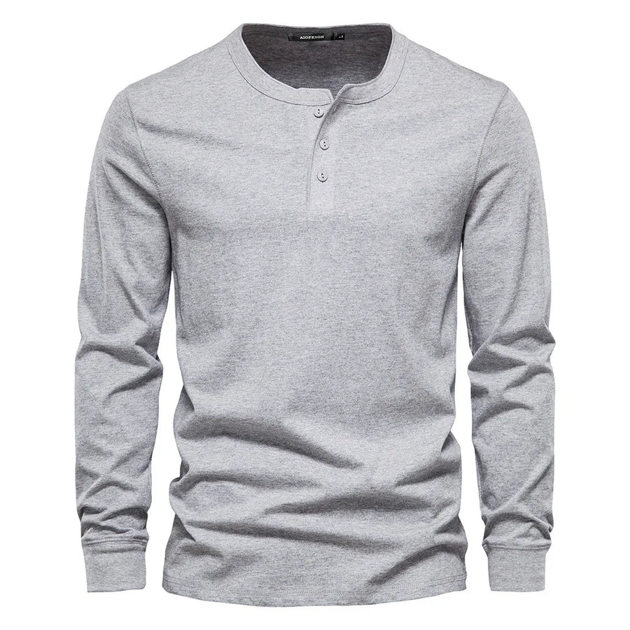 Jurgen | Men's Basic Long Sleeve Button Shirt