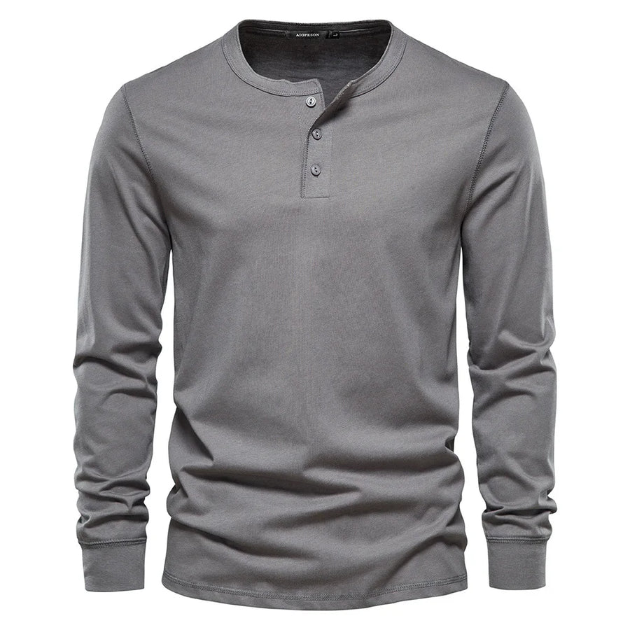 Jurgen | Men's Basic Long Sleeve Button Shirt