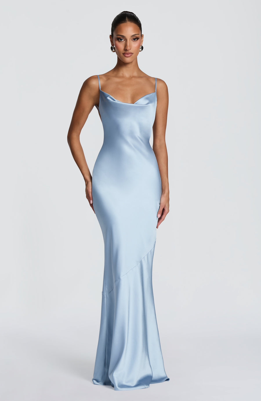 Annika Maxi Dress – Glacier Blue