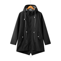 Michaela | Women's Long Sleeve Hooded Zip Coat