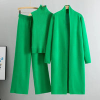 Felicia | Women's Three-Piece Loose Fit Trouser Set