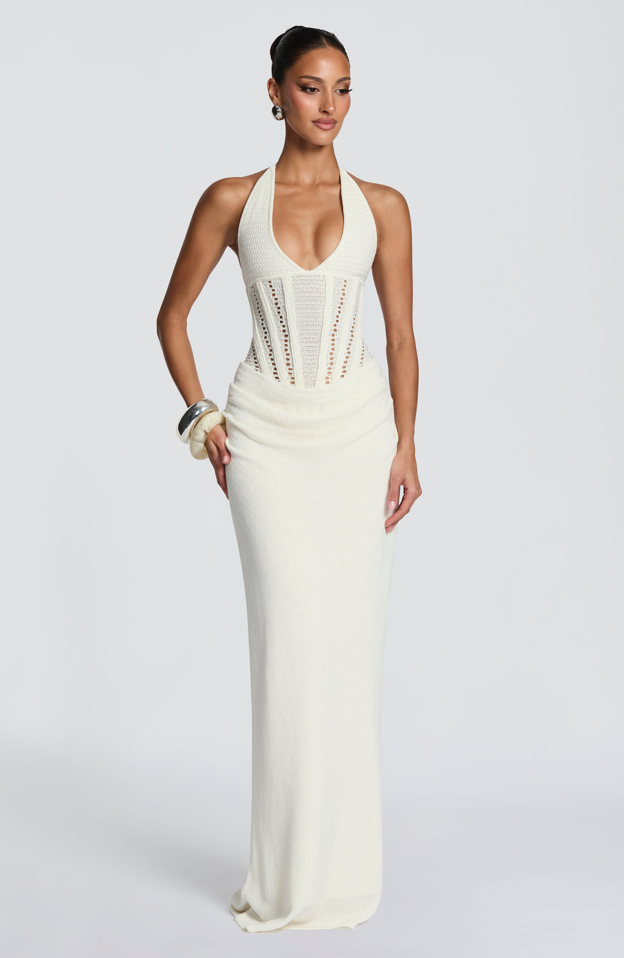 Serena Maxi Dress – Ivory