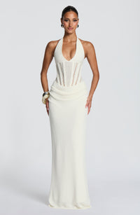 Serena Maxi Dress – Ivory