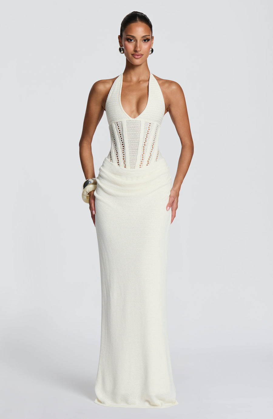 Serena Maxi Dress – Ivory