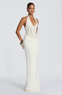 Serena Maxi Dress – Ivory