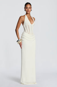 Serena Maxi Dress – Ivory