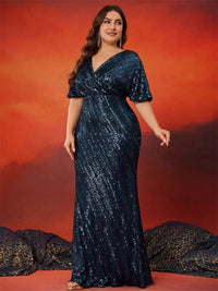 Short Sleeves Glamour For Nighttime Dress