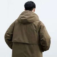 Men's Layered Parka Hooded