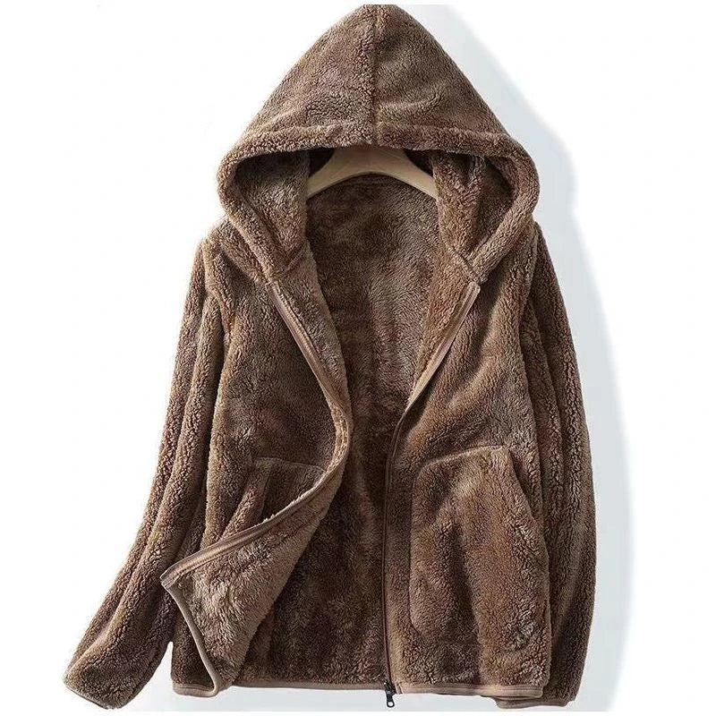 Lydia | Women's Winter Cosy Zip Hooded Jacket