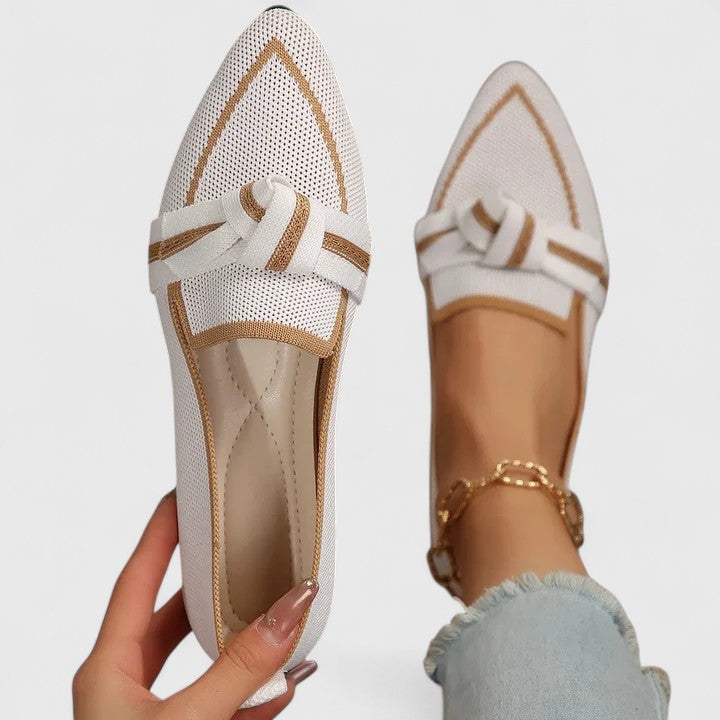 Felicia | Women's Pointed Toe Knot Loafers
