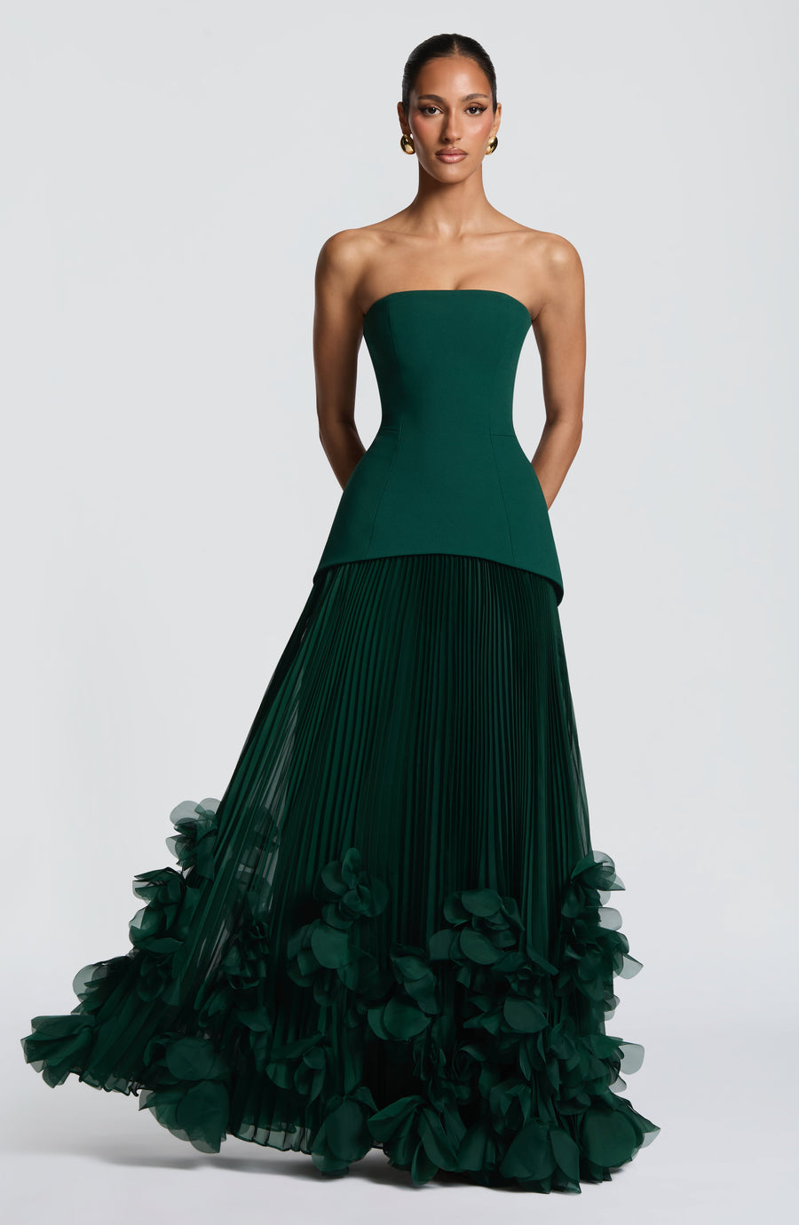 Dagny Gown – Emerald