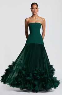 Dagny Gown – Emerald
