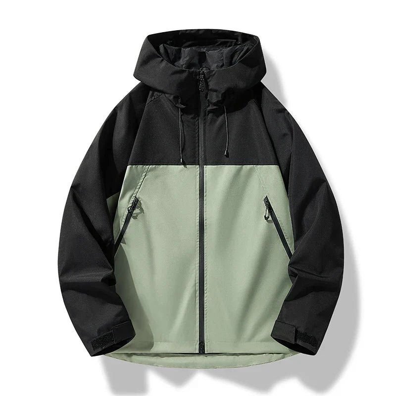 Stefan | Men's Waterproof Hooded Windproof Shell Jacket