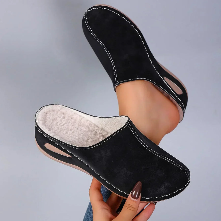 Women's Orthopedic Slippers with Arch Support and Non-Slip Sole