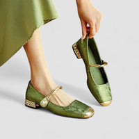 Christa | Women's Low Heel Mary Jane Shoes