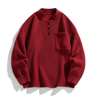 Sebastian | Men's Winter Button Knit Sweater