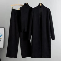 Felicia | Women's Three-Piece Loose Fit Trouser Set