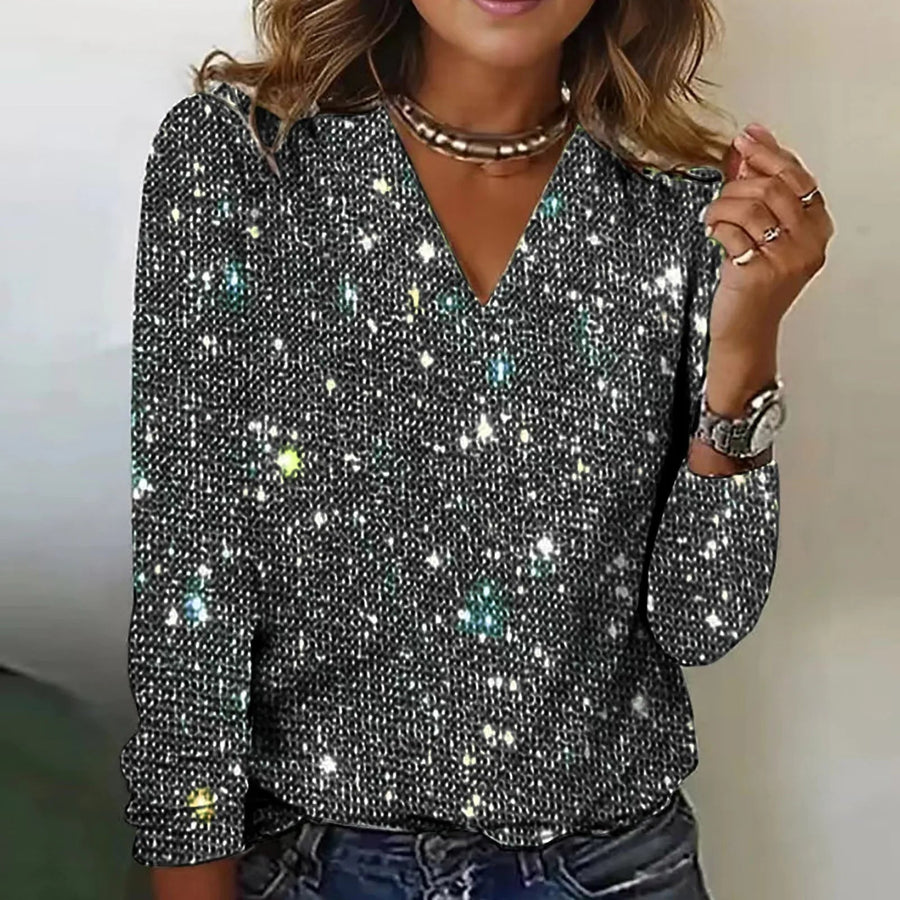 Kristy | Women's Long Sleeve Party Shirt