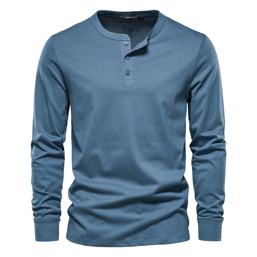 Jurgen | Men's Basic Long Sleeve Button Shirt