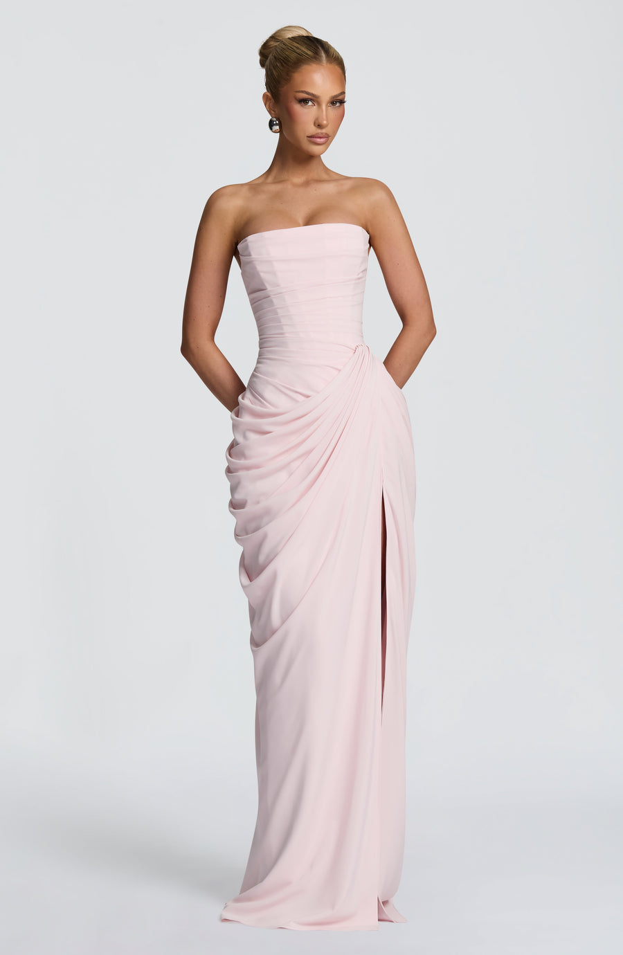 Ava Maxi Dress – Blush