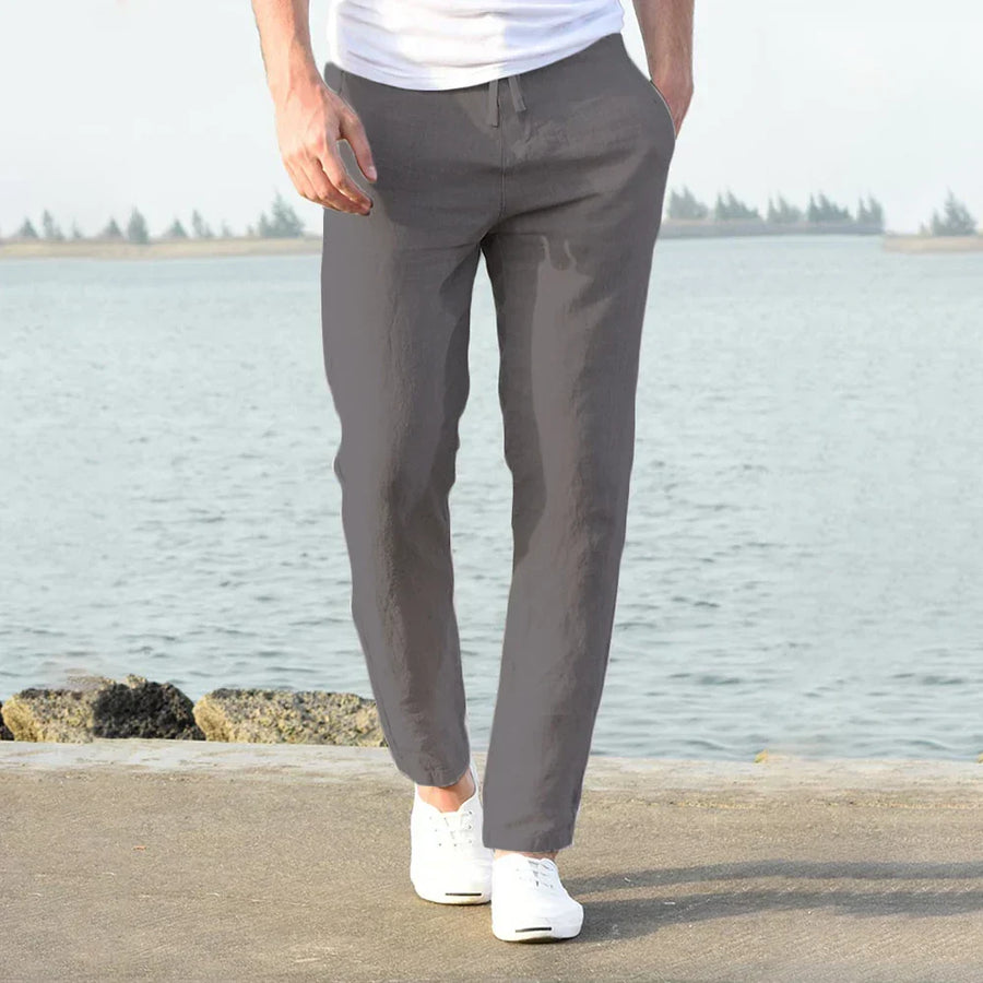 Emil | Men's Spring Straight Casual Drawstring Trousers