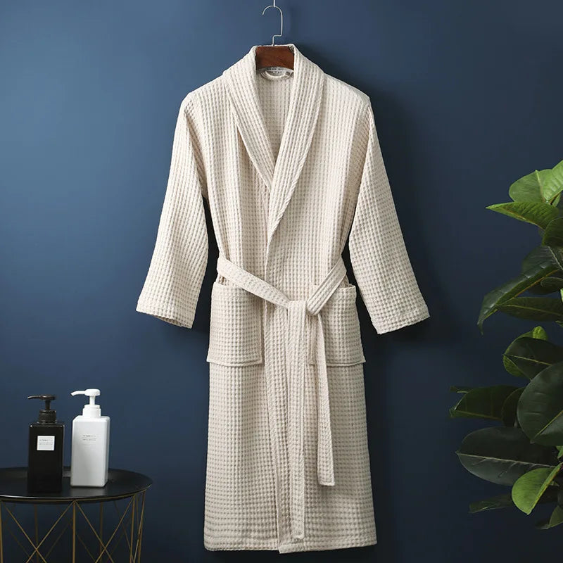 Marie | Women's Spring Waffle Lounge Robe