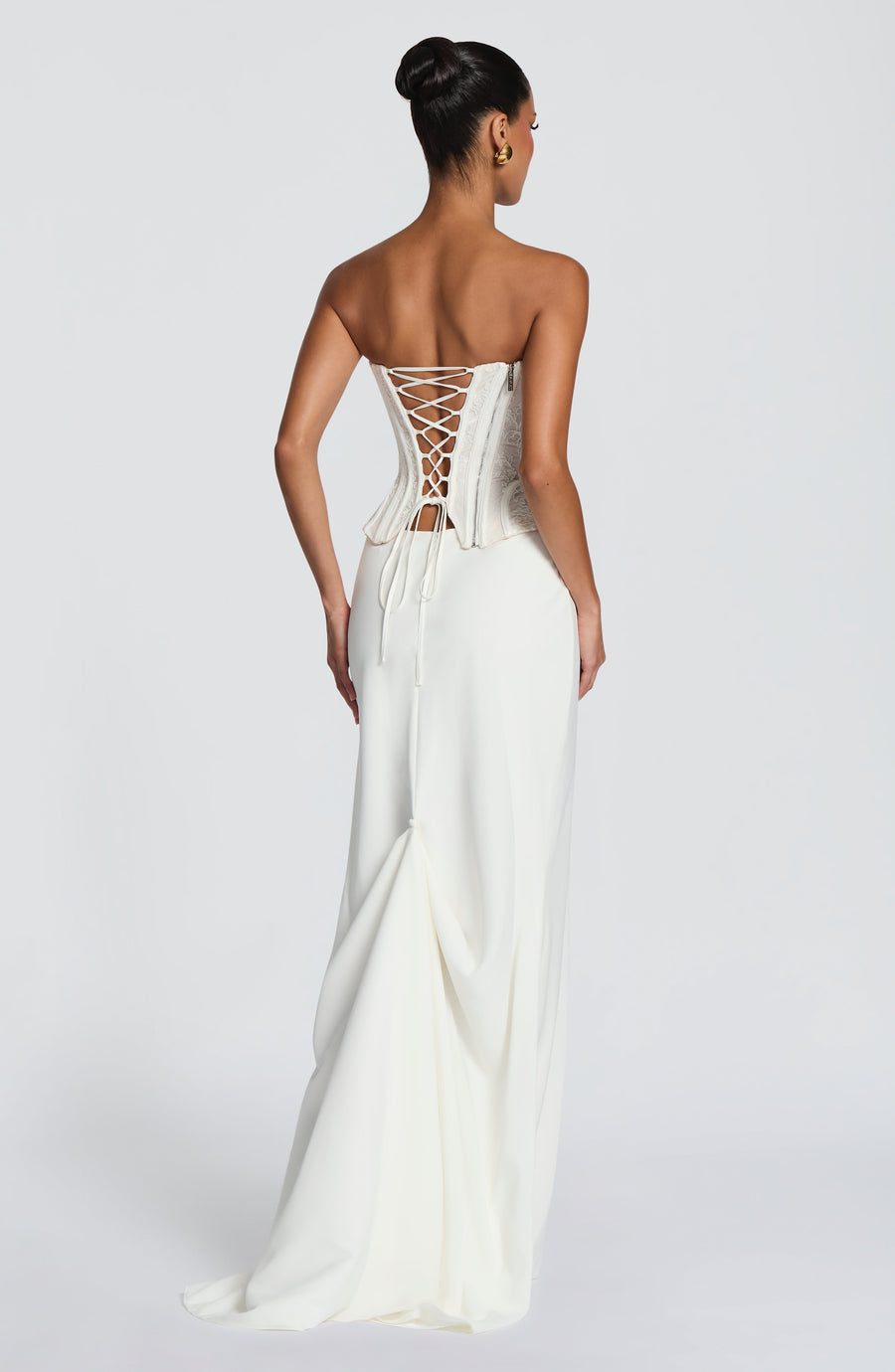 Louise Maxi Skirt - Ivory