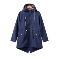 Michaela | Women's Long Sleeve Hooded Zip Coat