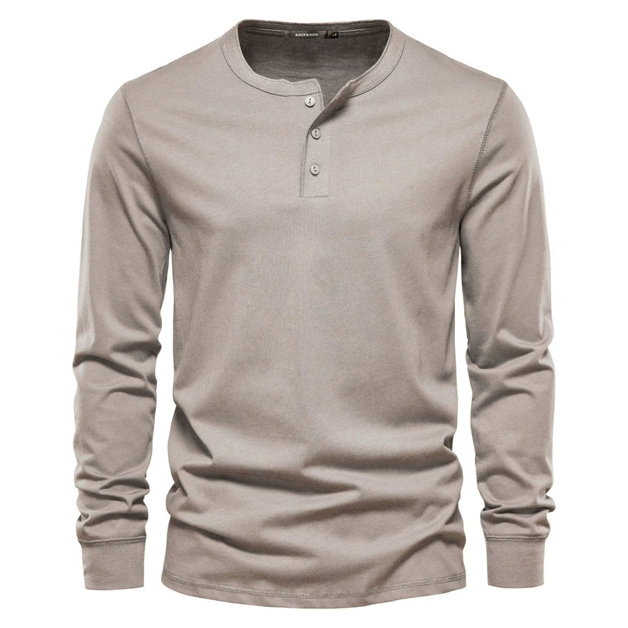 Jurgen | Men's Basic Long Sleeve Button Shirt