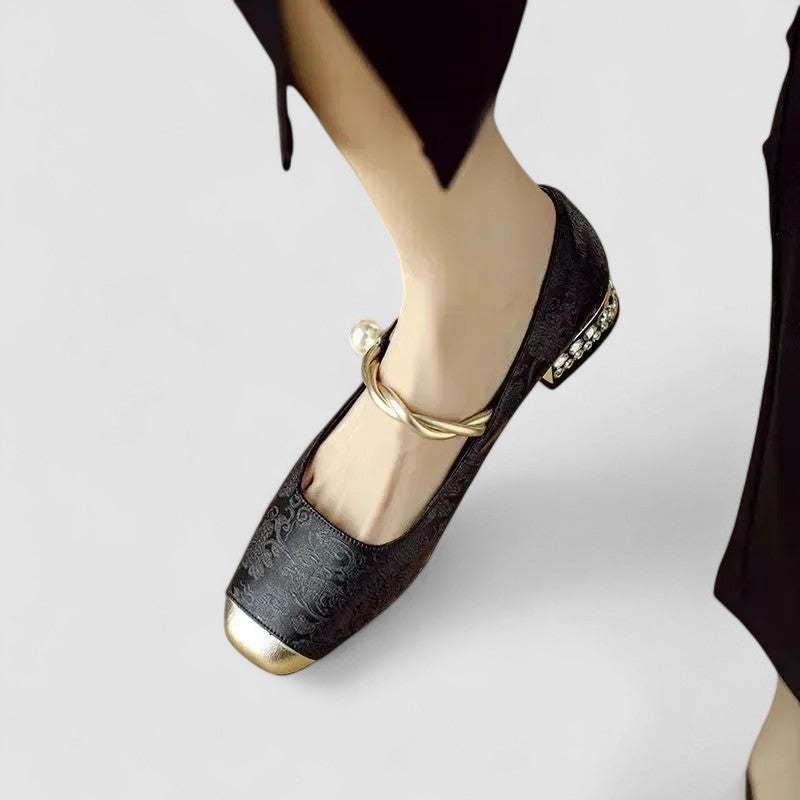 Christa | Women's Low Heel Mary Jane Shoes